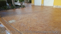Hormigon impreso valencia 6