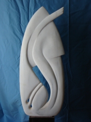 Escultura realizada en mrmol