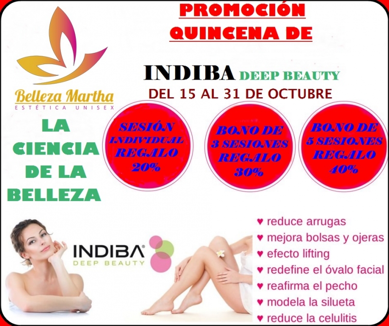 PROMOCION INDIBA  QUINCENA OCTUBRE 2016