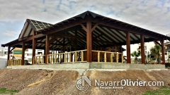 Construccion de restaurante en madera tratada villaricos, almeria wwwnavarroliviercom