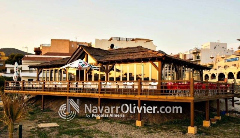 Restaurante El Faro, construccin eficiente en madera tratada. www.navarrolivier.com