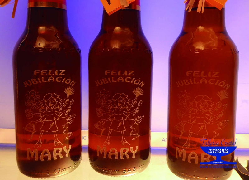 botellas de cerveza personalizadas