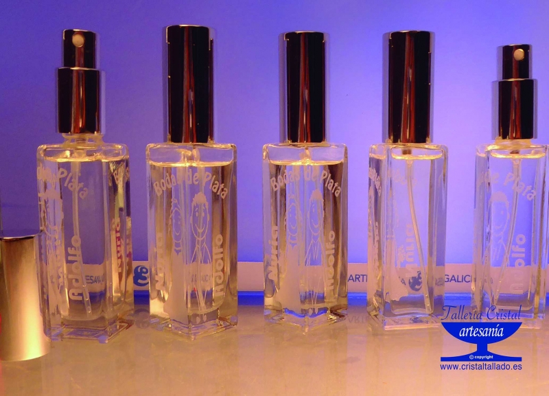 perfumeros de cristal personalizados