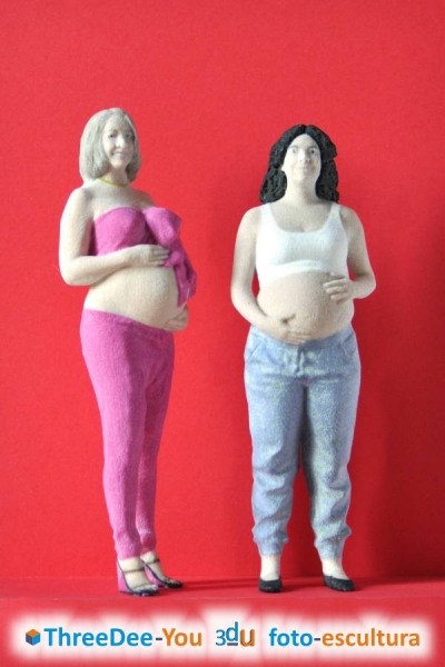 T Tripita - el recuerdo del embarazo -ThreeDee-You Foto-Escultura 3d-u - C/ Hortaleza, 9, Madrid