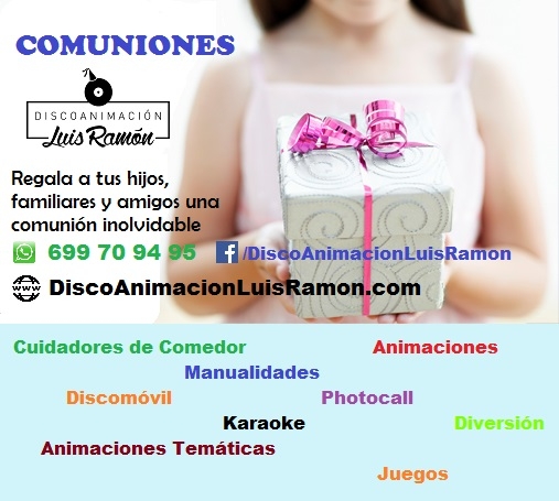 Cartel Oferta Comuniones