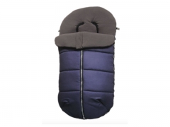 Saco para silla de paseo de bebe microfibra marino, termorregulador mami dear