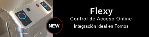 Kimaldi Flexy Control de acceso Online en tornos 