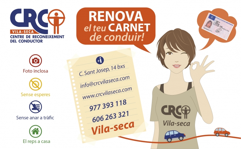 Renovacin carnet de conducir. 