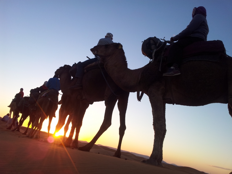 Las dunas de Merzouga