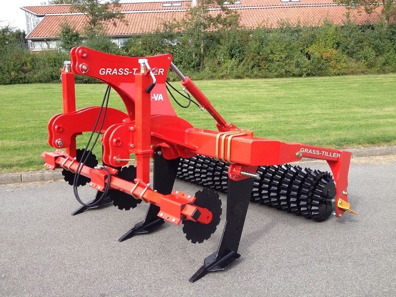 Subsolador GRASS-TILLER de HE-VA para praderas