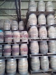 Used barrels, barricas usadas