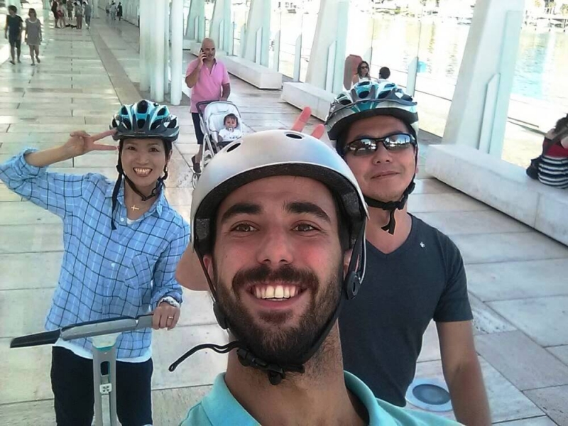 Segway tour Palmeral de la sorpresa - ebikemalaga.es