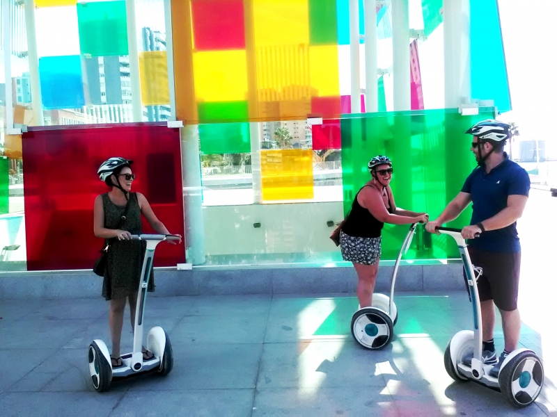 Segway tour 1h30 por Malaga - ebikemalaga.es