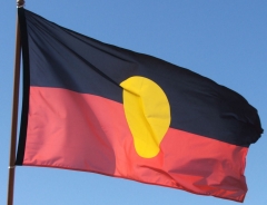 Bandera aborigen australiana