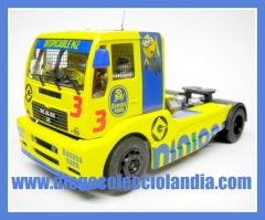 Camiones para scalextric de flyslot. www.diegocolecciolandia.com .tienda scalextric madrid