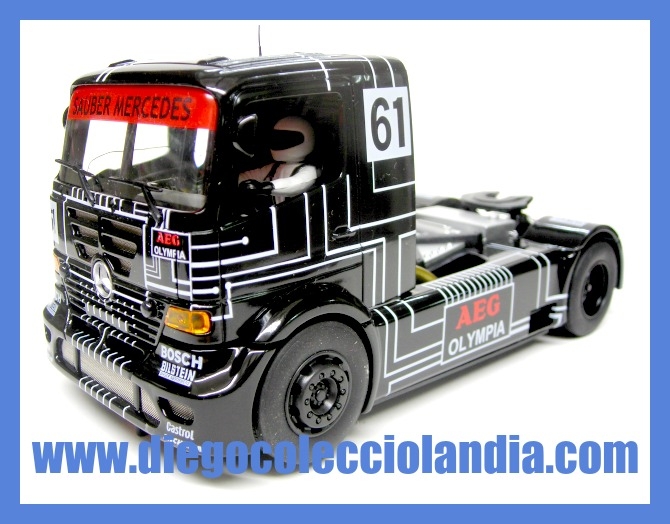 Camiones para Scalextric de Flyslot. www.diegocolecciolandia.com .Tienda Scalextric Madrid
