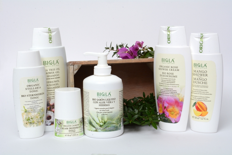 Gama Biola cosmetica ecologica certificada. Embellece naturalmente!