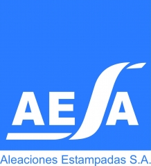 Logotipo de aleaciones estampadas s.a. - aesa