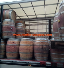 Barricas rioja vino roble usadas used barrels