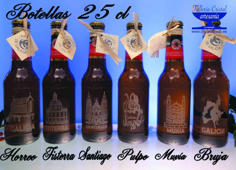 botellas de estrella galicia grabadas para bodas