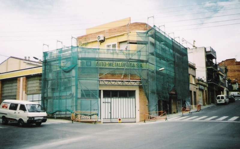 Reparación de fachadas.