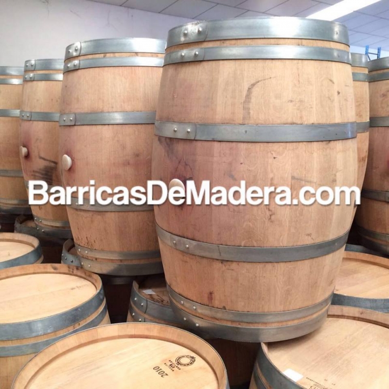 used barrels red wine spain