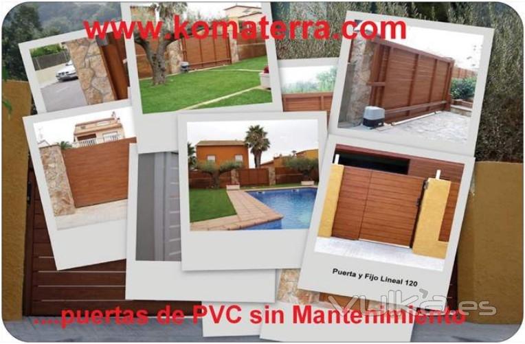 Puertas Euroterra  PVC