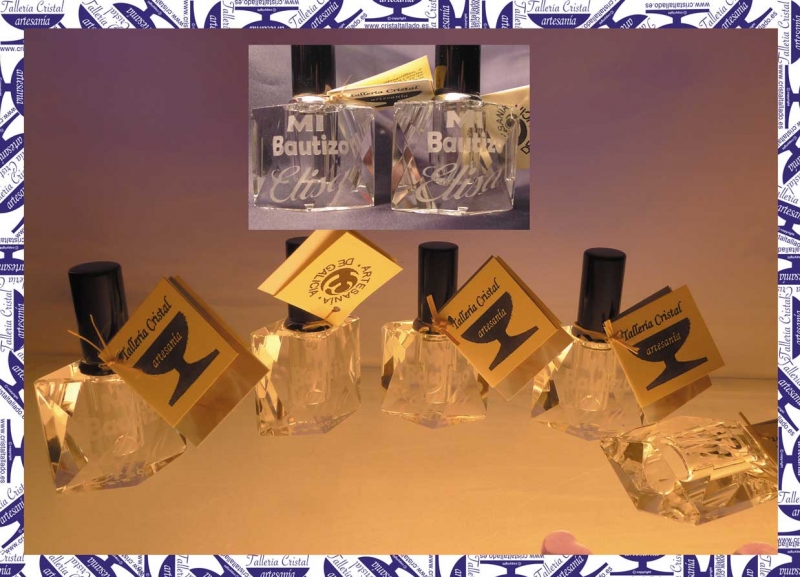 perfumeros de cristal personalizados