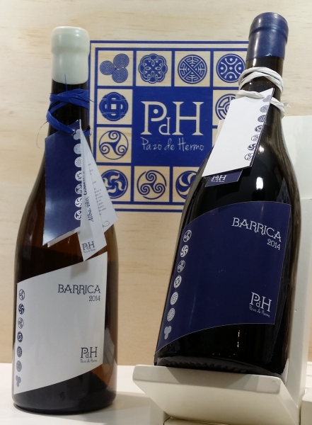 Vinos PdH Pazo de Hermo Albariño y Mencia Barrica DO.Ribeira Sacra 