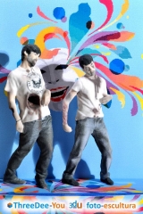 Promocion carnaval - figuras en 3d de threedee-you foto-escultura 3d-u