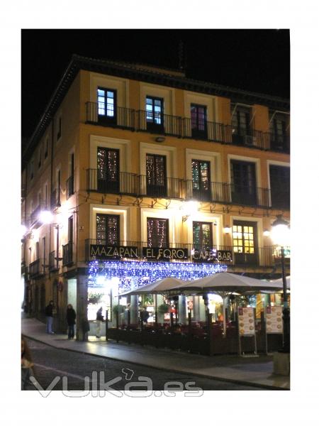 Terraza y establecimiento de 