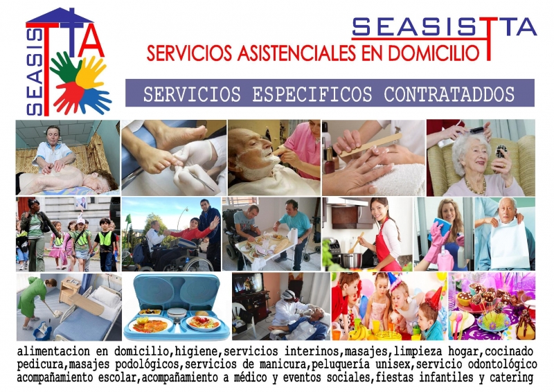 SERVICIOS ESPECIFICOS CONTRATADOS  EN DOMICILIO