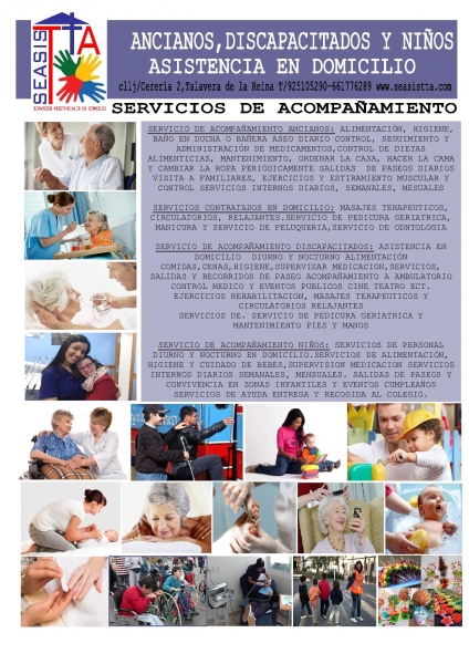 DESCRIPCION DE SERVICIOS EN DOMICILIO