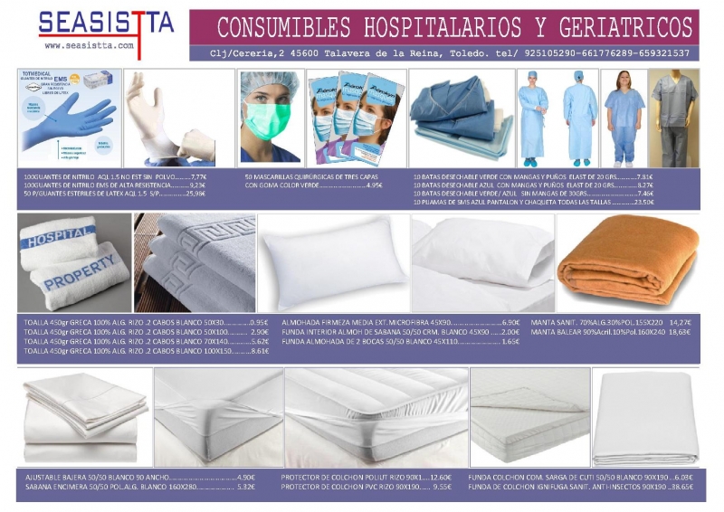 TEXTIL Y DESECHABLES HOSPITALARIOS