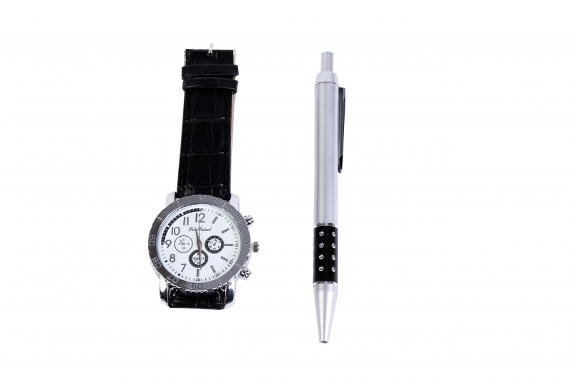 Estuche con reloj y bolígrafo