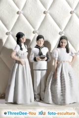 Figuras personalizadas para tarta de comunion - threedee-you foto-escultura 3d-u