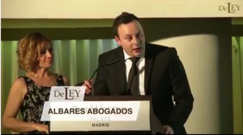 Intervencin Letrado Pedro Albares Premio de Ley por Valencia