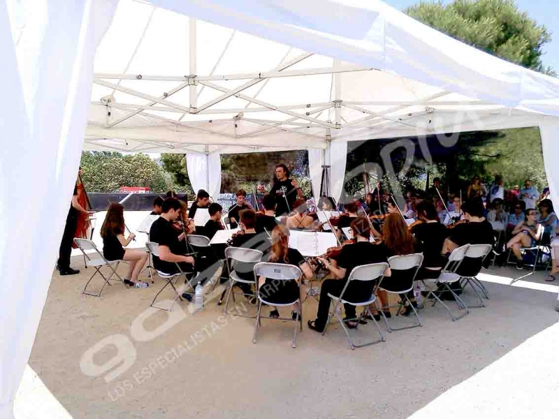 Carpas plegables de 6x4m, carpas elegantes para eventos