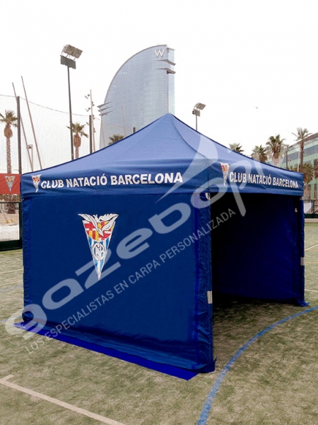 Carpa personalizada para Club Natació de Barcelona