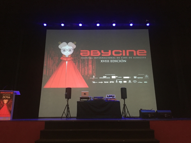 Alquiler de proyector 2k para festival Abycine 2016