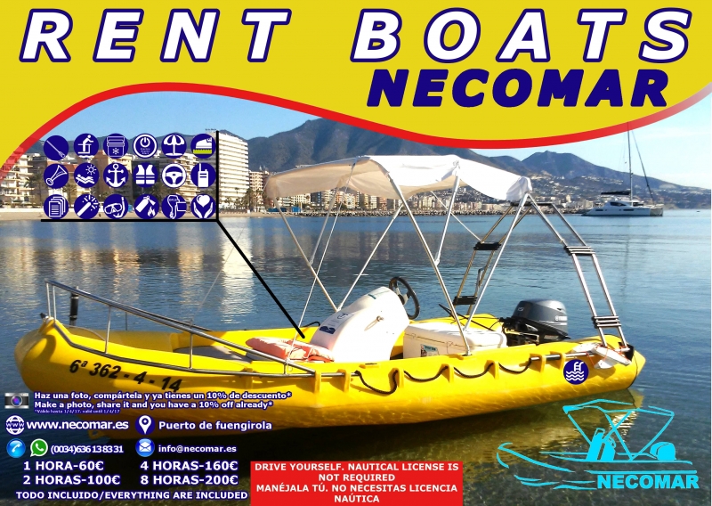 Rent Boats Necomar