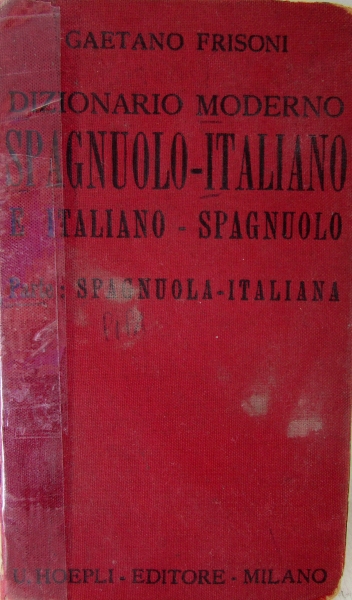 Diccionario Italiano-Espaol 