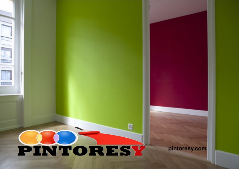 Pintura en Color Pistacho PINTORESY MADRID