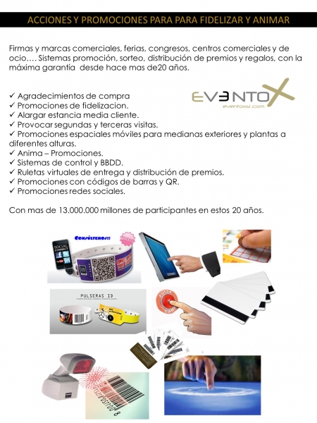 Promocion y fidelización.