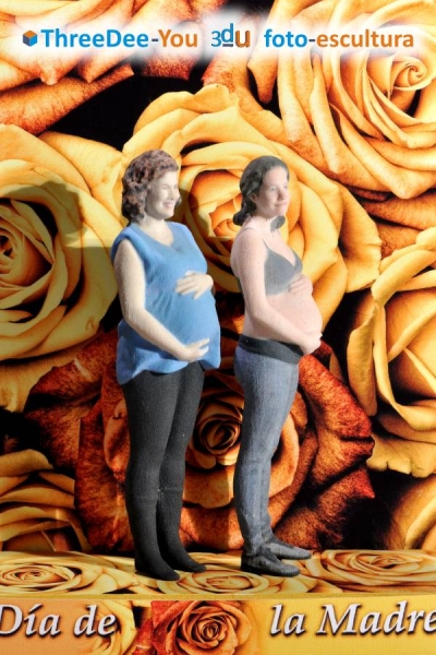 Da de la Madre - Tu Mam te mima, mmala - figuras en 3d de ThreeDee-You Foto-Escultura 3d-u