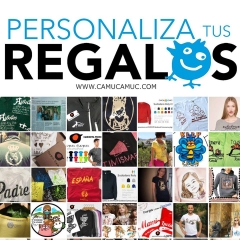Personaliza tus regalos con wwwcamucamuccom