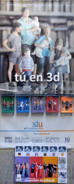 Recuerdo de la Despedida de Soltero - Figuras 3d de ThreeDee-You Foto-Escultura