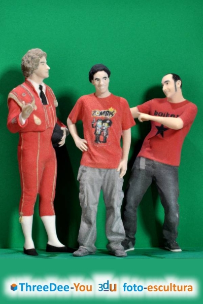 Recuerdo de la Despedida de Soltero - Figuras 3d de ThreeDee-You Foto-Escultura