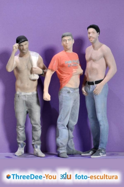 Recuerdo de la Despedida de Soltero - Figuras 3d de ThreeDee-You Foto-Escultura