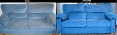 Limpieza de sofa